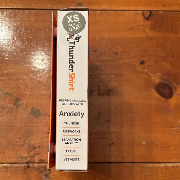 Thundershirt Solid Gray Dog Anxiety Vest - Picture 5 of 7